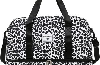 Notre test du Vllcsla Sac de Sport Femme Léopard 42L